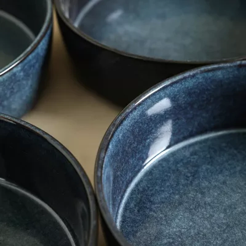 Stone + Lain Eden 4-pc. Stoneware Pasta Bowl