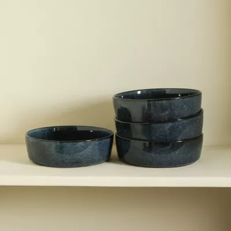 Stone + Lain Eden 4-pc. Stoneware Pasta Bowl