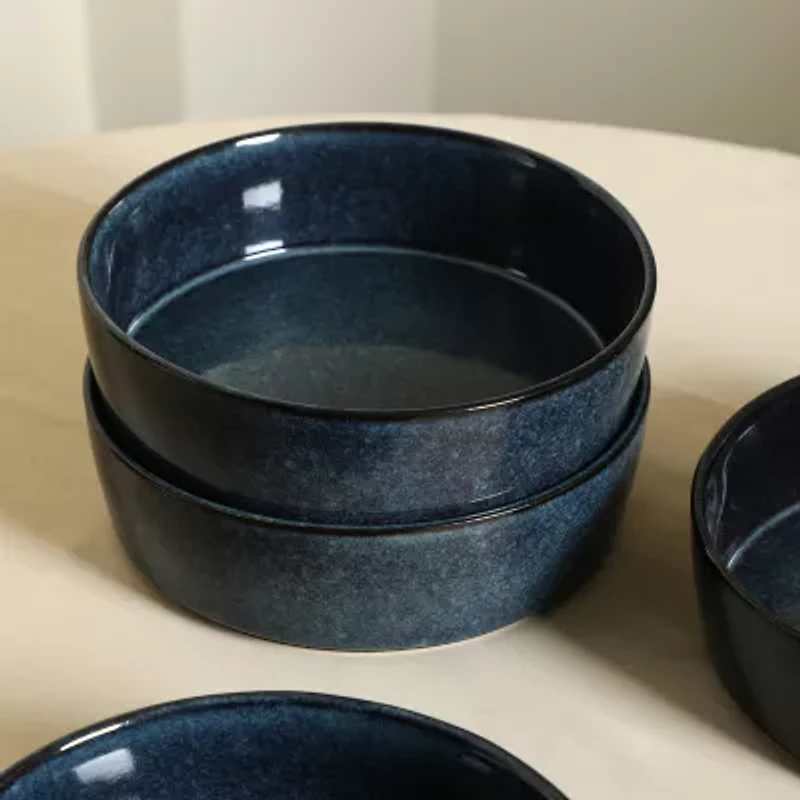 Stone + Lain Eden 4-pc. Stoneware Pasta Bowl