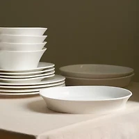 Stone + Lain Quadro 4-pc. Porcelain Pasta Bowl