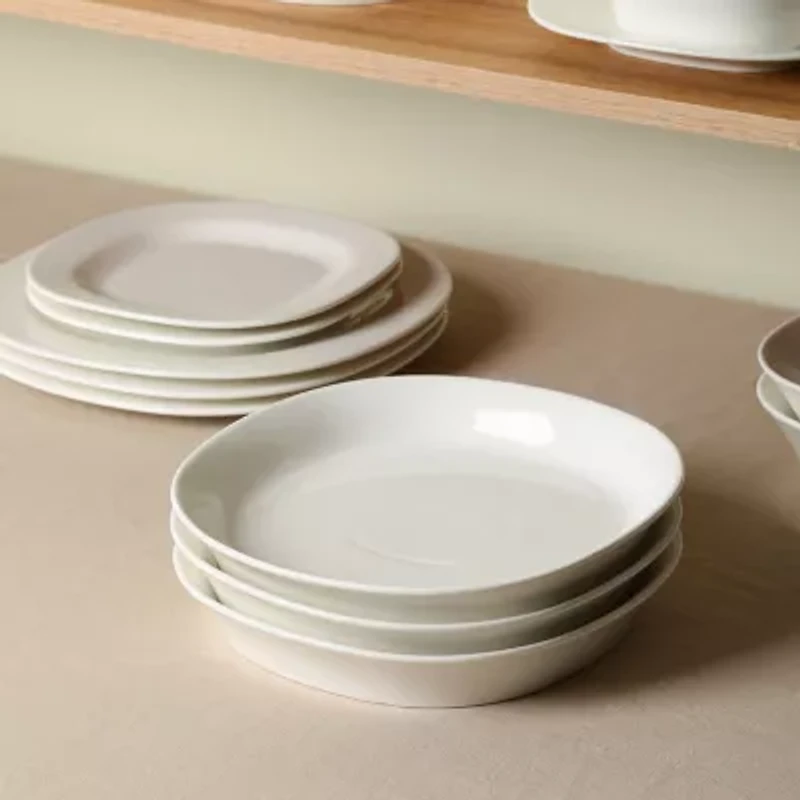 Stone + Lain Quadro 4-pc. Porcelain Pasta Bowl