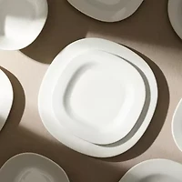 Stone + Lain Quadro 4-pc. Porcelain Salad Plate