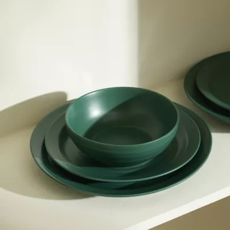 Stone + Lain Orbit 4-pc. Stoneware Salad Plate