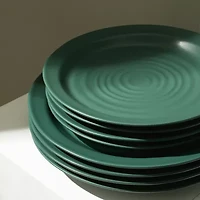 Stone + Lain Orbit 4-pc. Stoneware Dinner Plate