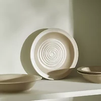 Stone + Lain Orbit 4-pc. Stoneware Pasta Bowl