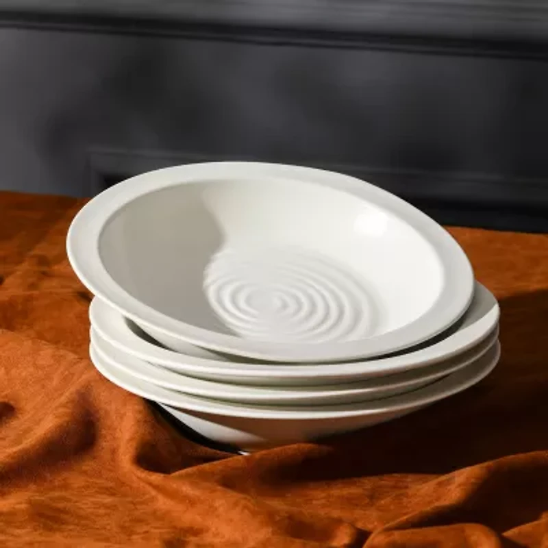 Stone + Lain Orbit 4-pc. Stoneware Pasta Bowl