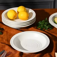 Stone + Lain Orbit 4-pc. Stoneware Pasta Bowl