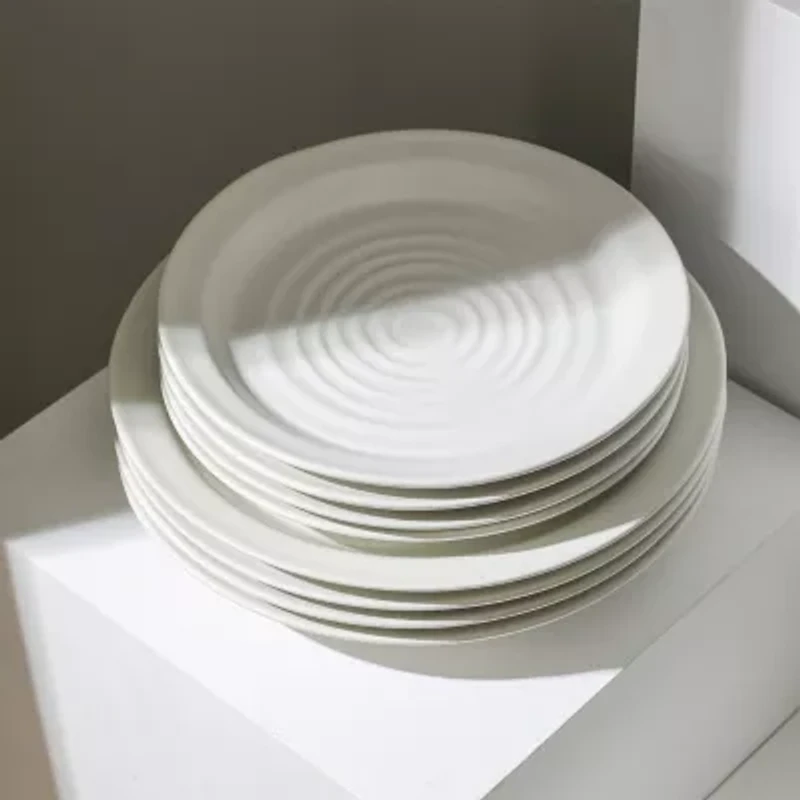 Stone + Lain Orbit 4-pc. Stoneware Salad Plate