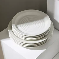Stone + Lain Orbit 4-pc. Stoneware Salad Plate