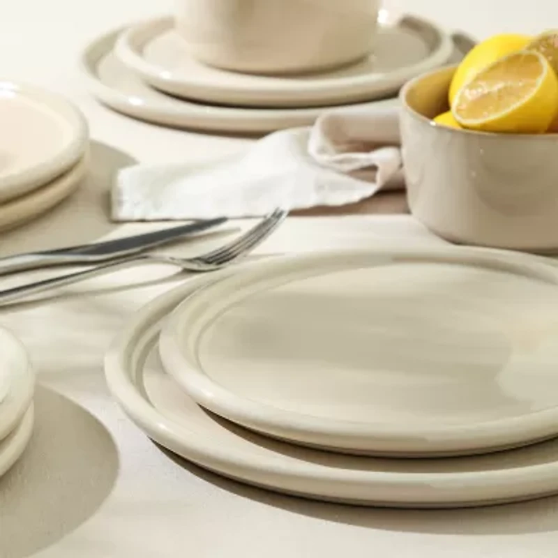 Stone + Lain Eden 12-pc. Stoneware Dinnerware Set