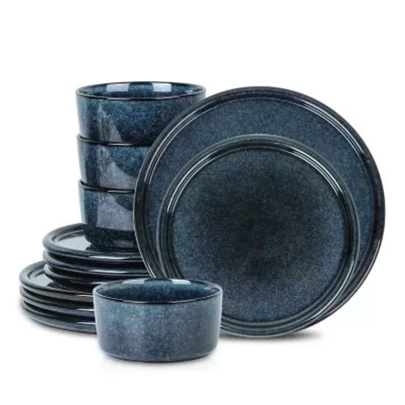 Stone + Lain Eden 4-pc. Stoneware Dinnerware Set