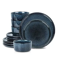 Stone + Lain Eden 4-pc. Stoneware Dinnerware Set