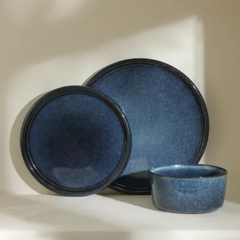 Stone + Lain Eden 4-pc. Stoneware Dinnerware Set