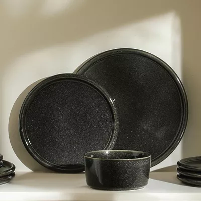 Stone + Lain Eden 4-pc. Stoneware Dinnerware Set