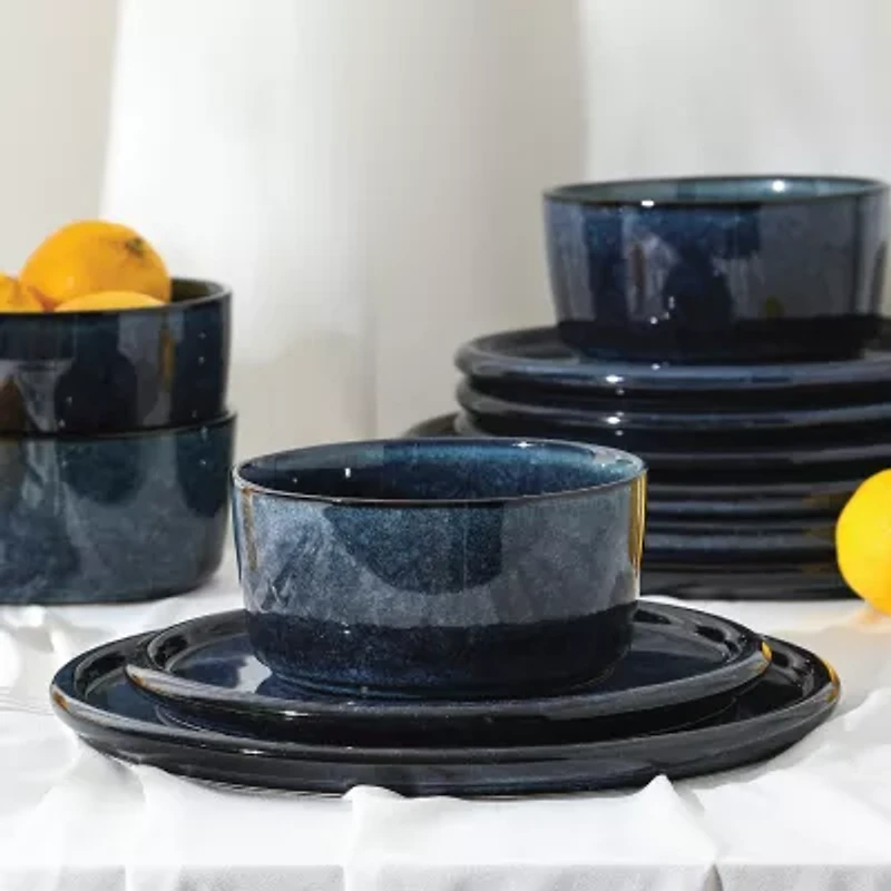 Stone + Lain Eden 4-pc. Stoneware Dinnerware Set
