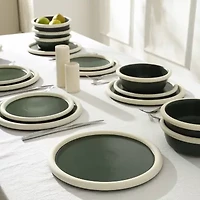 Stone + Lain Capri 4-pc. Stoneware Dinnerware Set