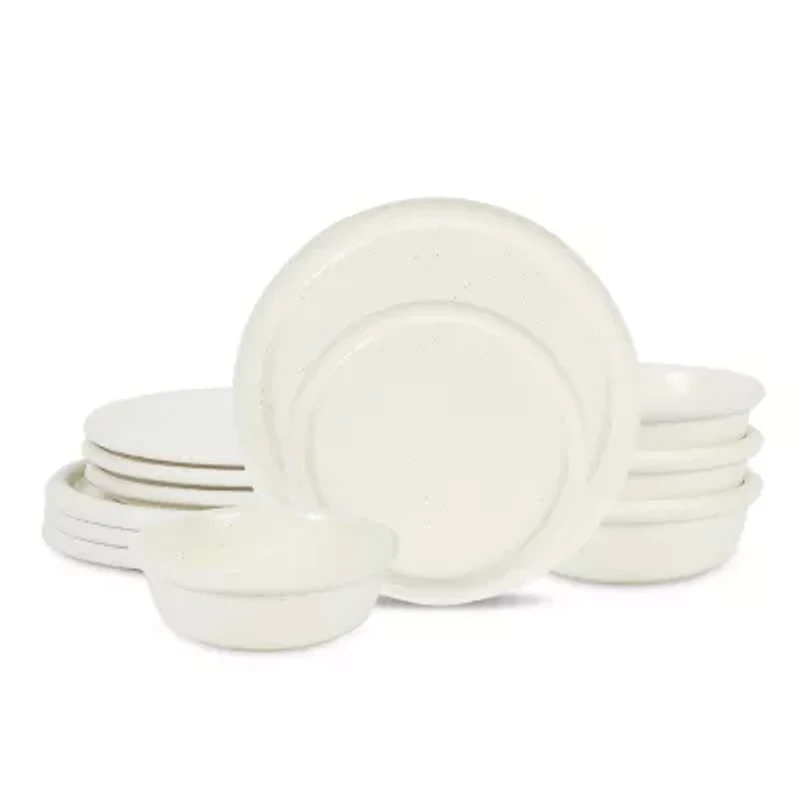 Stone + Lain Capri 4-pc. Stoneware Dinnerware Set