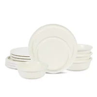 Stone + Lain Capri 4-pc. Stoneware Dinnerware Set