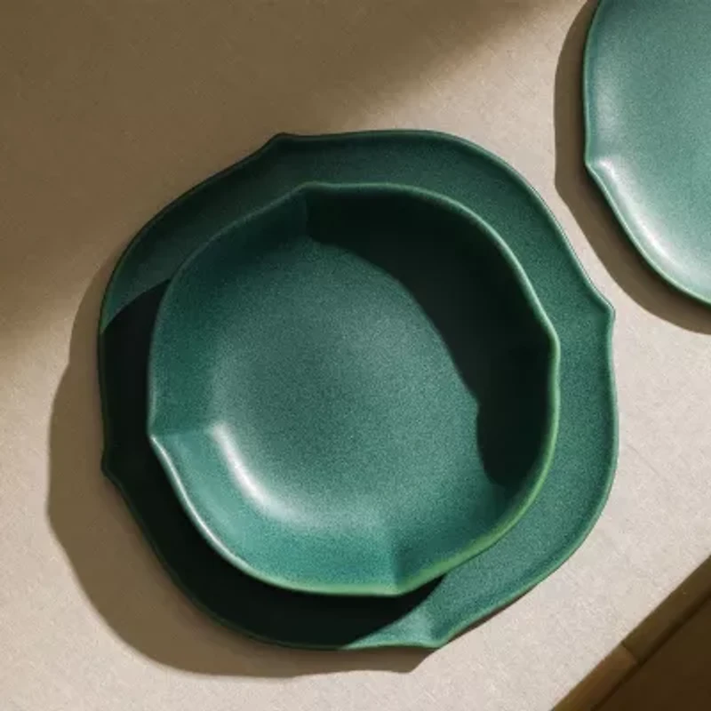 Stone + Lain Baskerville 4-pc. Stoneware Dinnerware Set