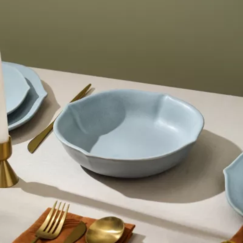 Stone + Lain Baskerville -pc. Stoneware Dinnerware Set