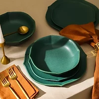 Stone + Lain Baskerville 24-pc. Stoneware Dinnerware Set