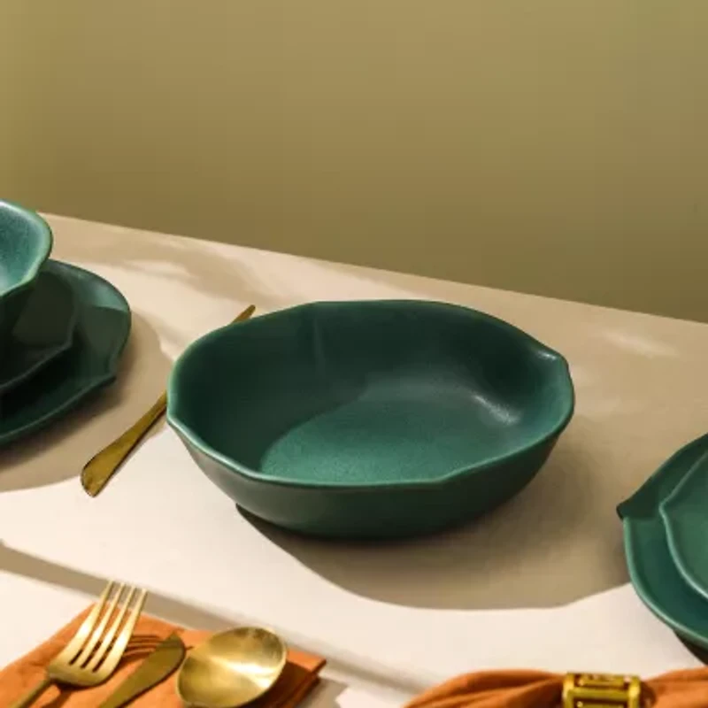 Stone + Lain Baskerville 24-pc. Stoneware Dinnerware Set
