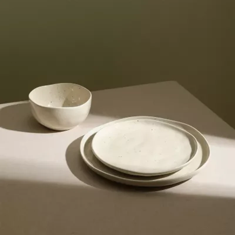 Stone + Lain Mirella 24-pc. Stoneware Dinnerware Set