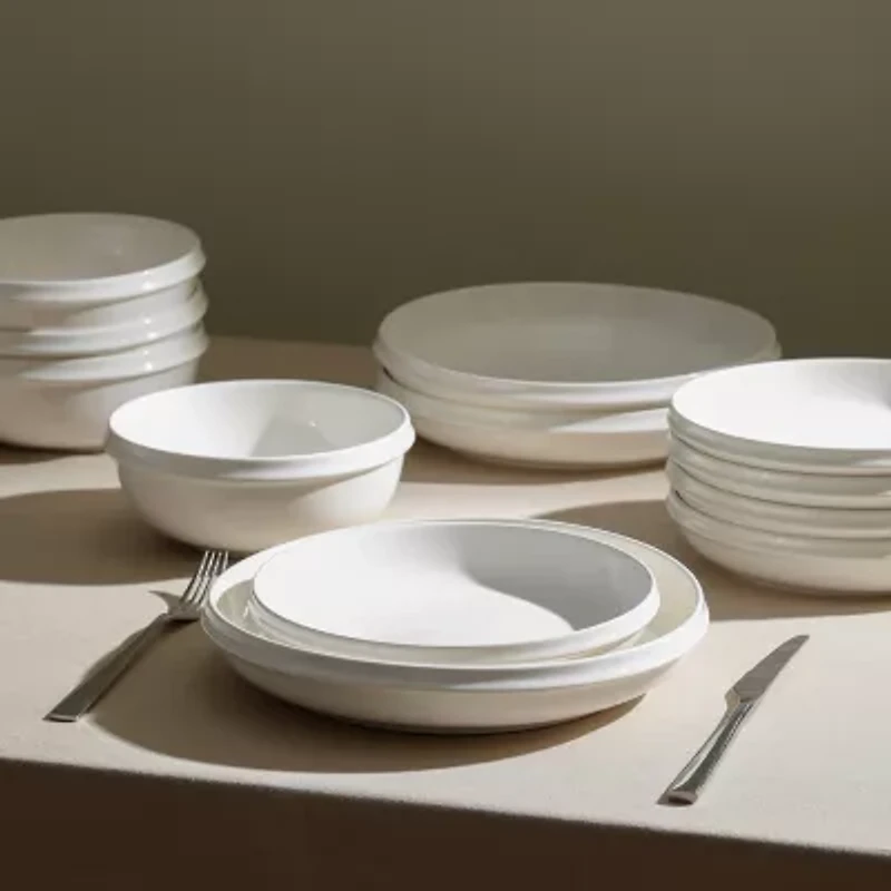 Stone + Lain Verso Porcelain Dinnerware Set