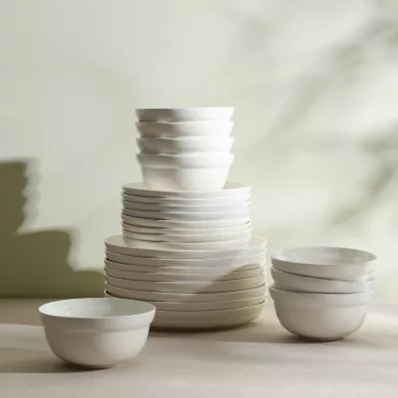 Stone + Lain Virtuo Porcelain Dinnerware Set