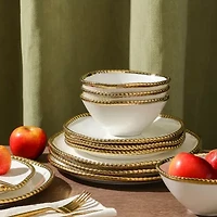 Christian Siriano New York Akoya Porcelain Dinnerware Set