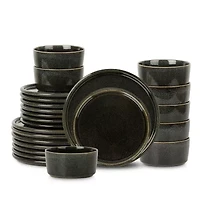 Stone + Lain Eden Stoneware 24-pc. Dinnerware Set