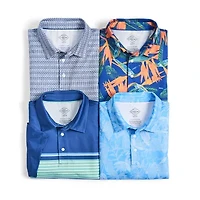 St. John's Bay Performance Mens Classic Fit Short Sleeve Polo Shirt