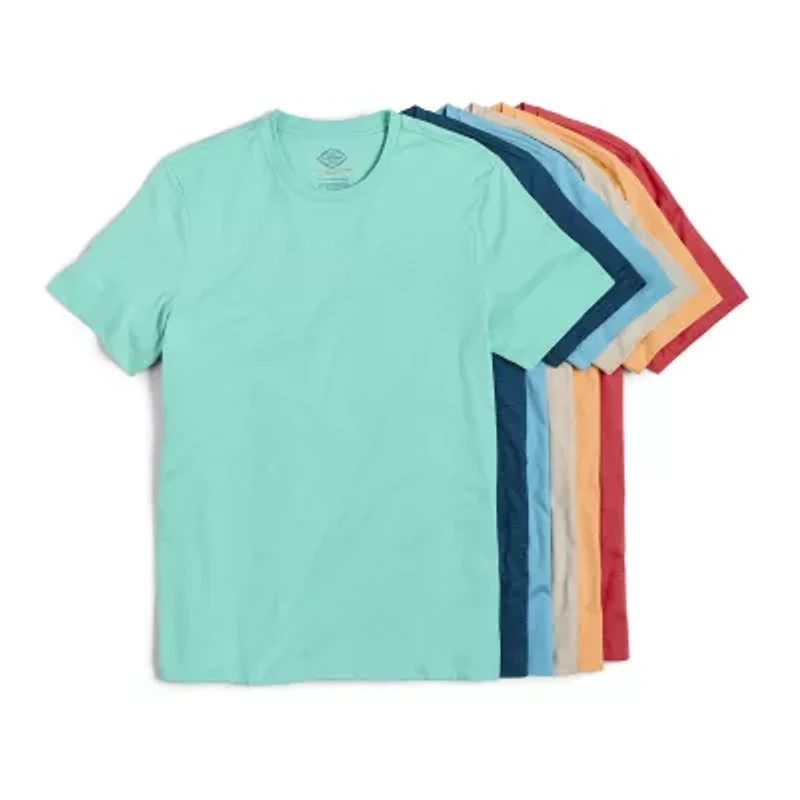 St. John's Bay Super Soft Mens Crew Neck Short Sleeve T-Shirt