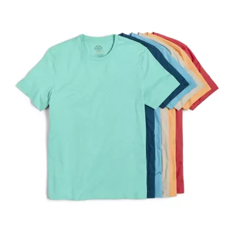 St. John's Bay Super Soft Mens Crew Neck Short Sleeve T-Shirt