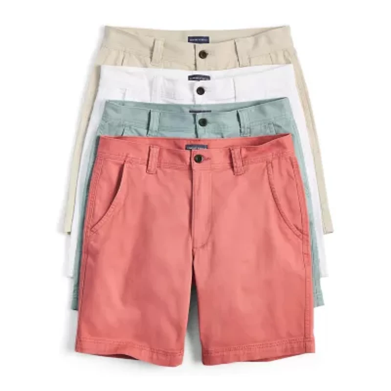 St. John's Bay Mens 9" Mid Rise Stretch Fabric Chino Short