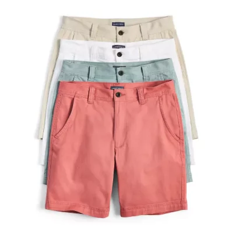 St. John's Bay Mens 9" Mid Rise Stretch Fabric Chino Short