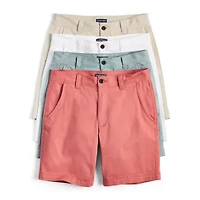 St. John's Bay Mens 9" Mid Rise Stretch Fabric Chino Short