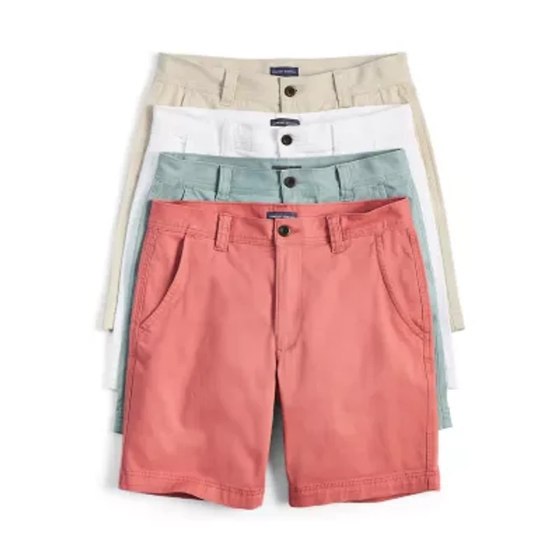 St. John's Bay Mens 9" Stretch Fabric Chino Short