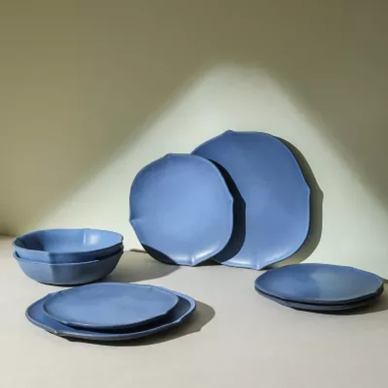 Stone + Lain Baskerville 4-pc. Stoneware Dinnerware Set