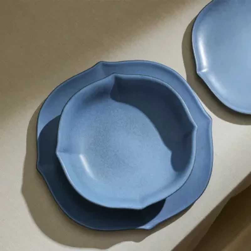 Stone + Lain Baskerville 4-pc. Stoneware Dinnerware Set
