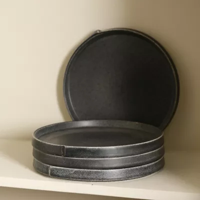 Stone + Lain Bao 4-pc. Stoneware Salad Plate