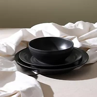 Stone + Lain Orbit 12-pc. Stoneware Dinnerware Set