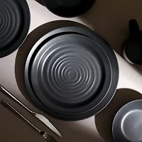 Stone + Lain Orbit 16-pc. Stoneware Dinnerware Set
