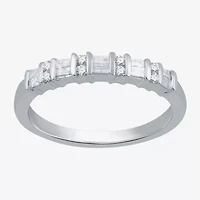 1/4 CT.T.W. Natural Diamond 10K White Gold Band