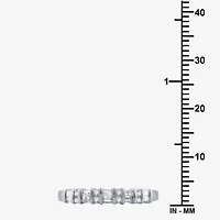 1/4 CT.T.W. Natural Diamond 10K White Gold Band