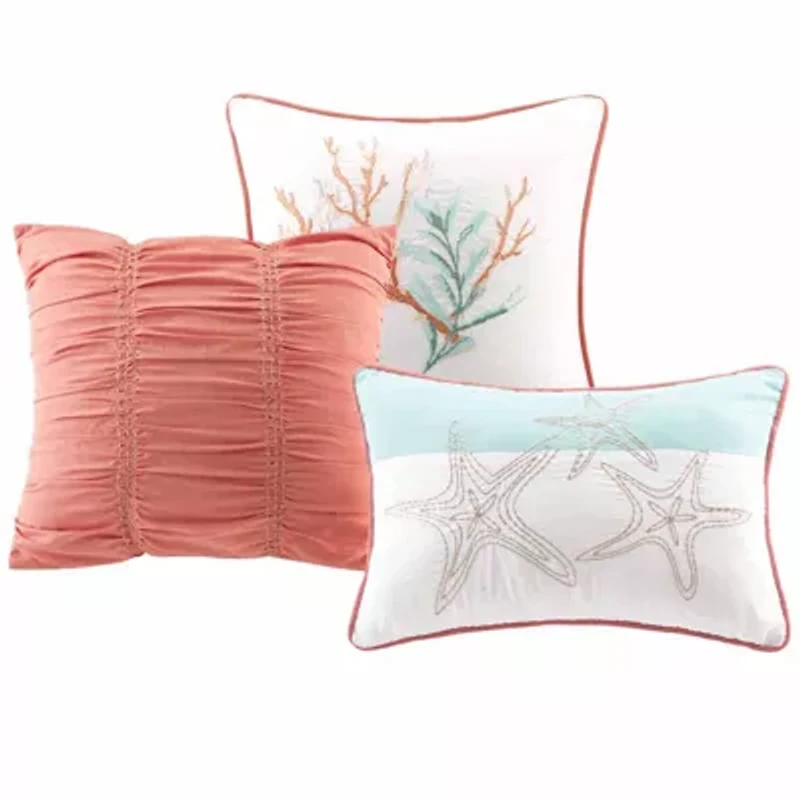 Madison Park Pacific Grove Cotton Sateen 6-pc. Duvet Cover Set