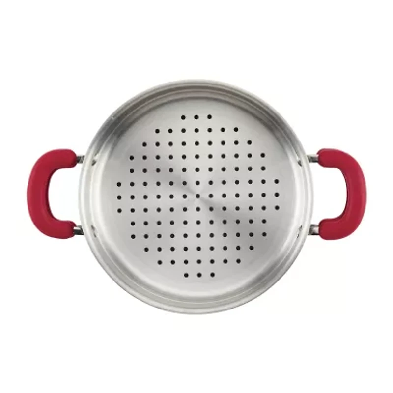 Rachael Ray Create Delicious 3-Pc. Aluminum Non-Stick Steamer with Insert
