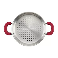 Rachael Ray Create Delicious 3-Pc. Aluminum Non-Stick Steamer with Insert