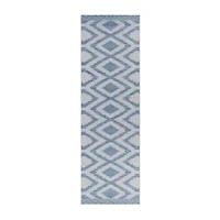 Couristan Harper Nambia Nile Diamond Indoor Outdoor Rectangular Accent Rug