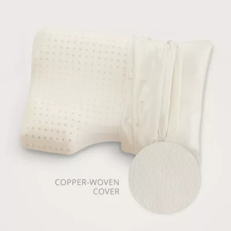CopperFresh Advanced Contour Gel Memory Foam Pillow